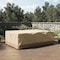 Pure Garden Outdoor Table Cover - 88x58in Heavy-Duty 600D Polyester Canvas with UV 50+ and Waterproof Backing 50-LG1301 - alternate 8